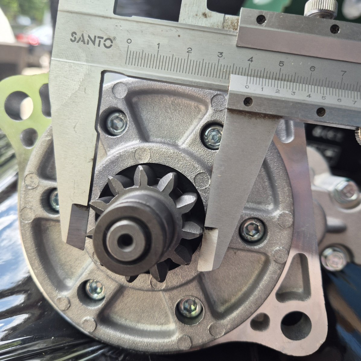 Electromotor U683 11 dinti Jubana - imagine 16