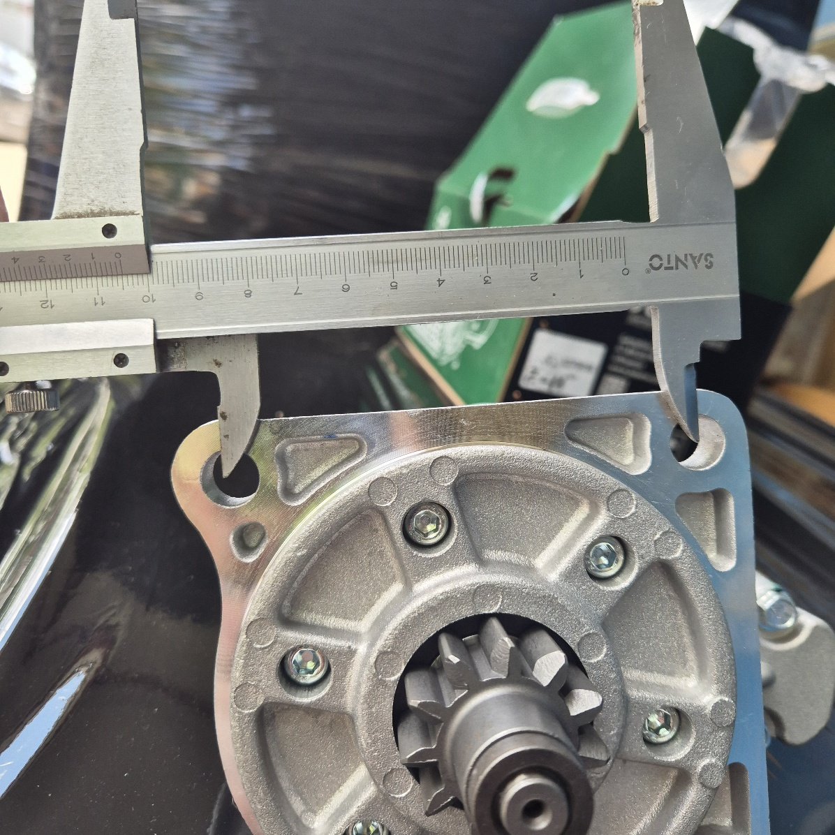 Electromotor U683 11 dinti Jubana - imagine 13