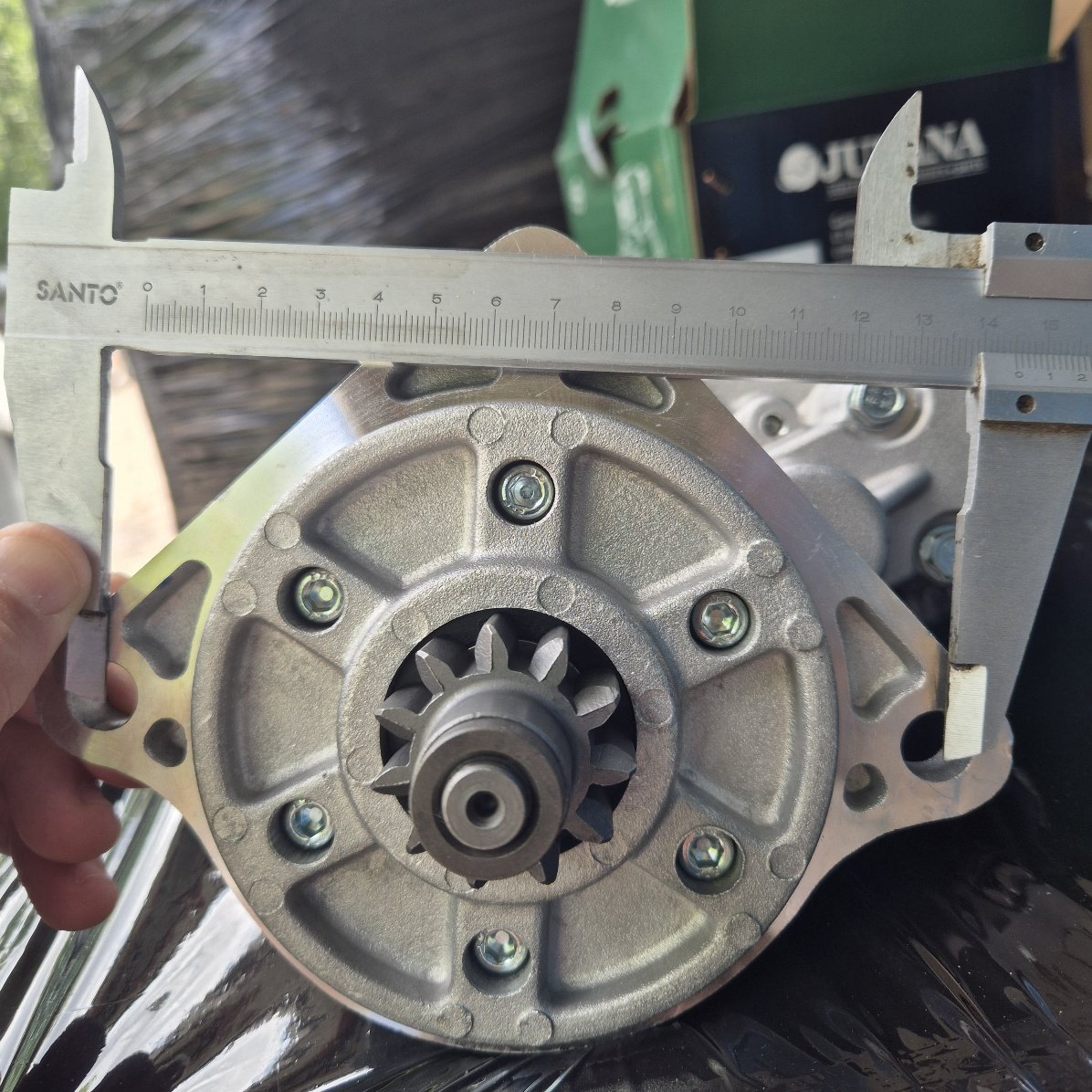 Electromotor U683 11 dinti Jubana - imagine 15
