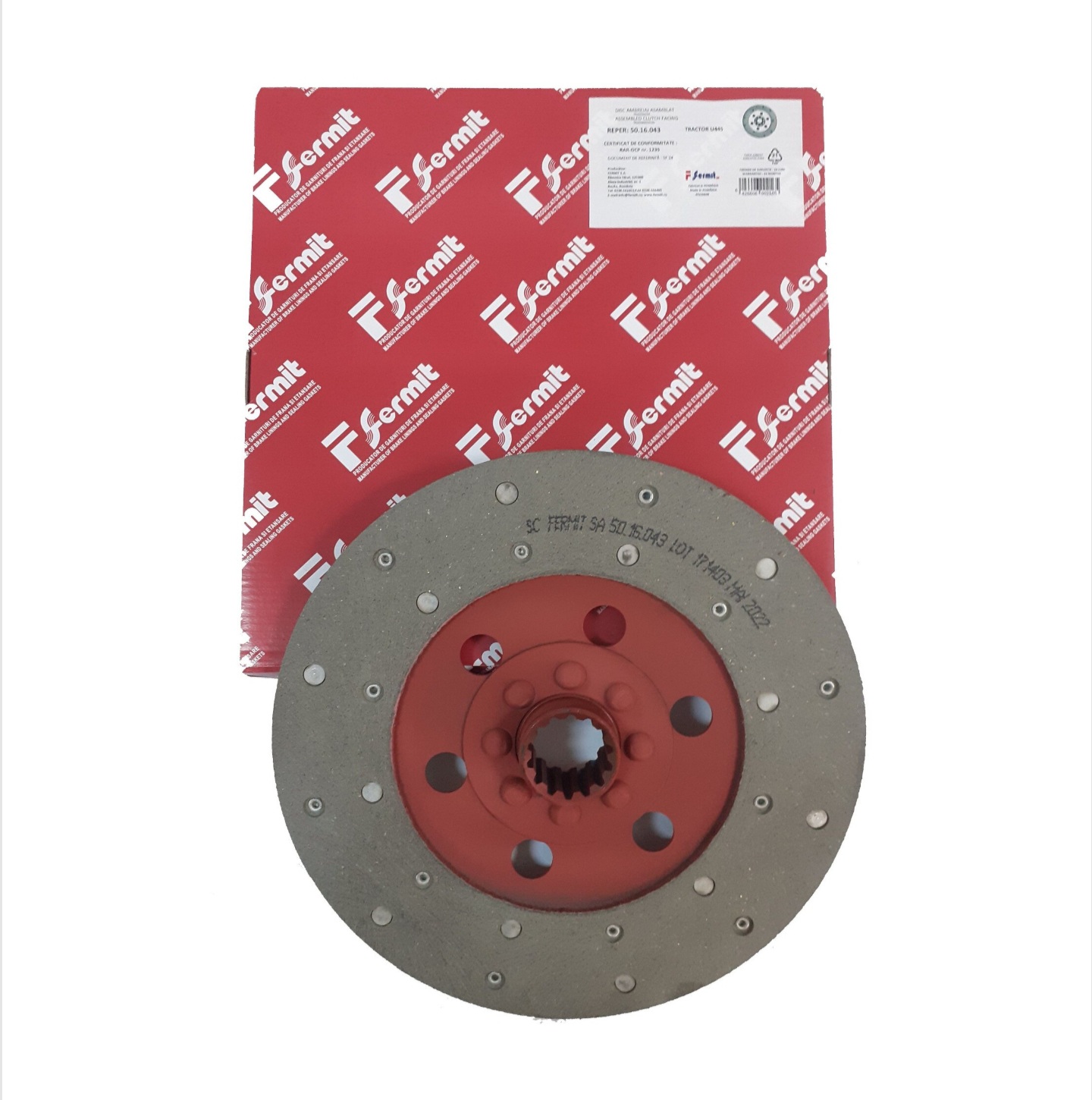 Disc ambreiaj U445 Fermit - imagine 3